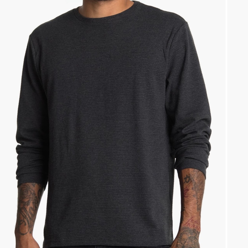 RDI Charcoal Long Sleeve Tee for Men